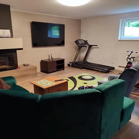 Lesny Dworek - Super Z Tv I Salonem Kominkowym Rum i privatbostad Mrągowo